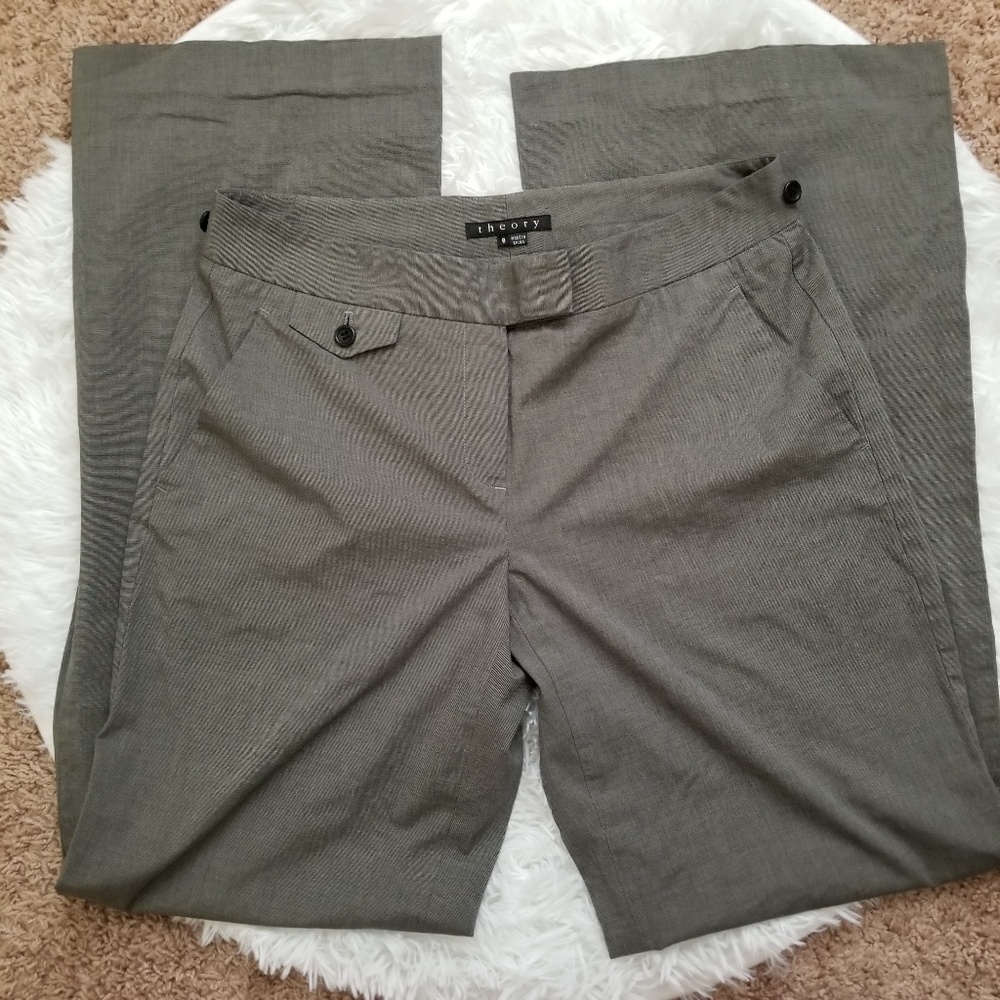Theory Wide leg pant